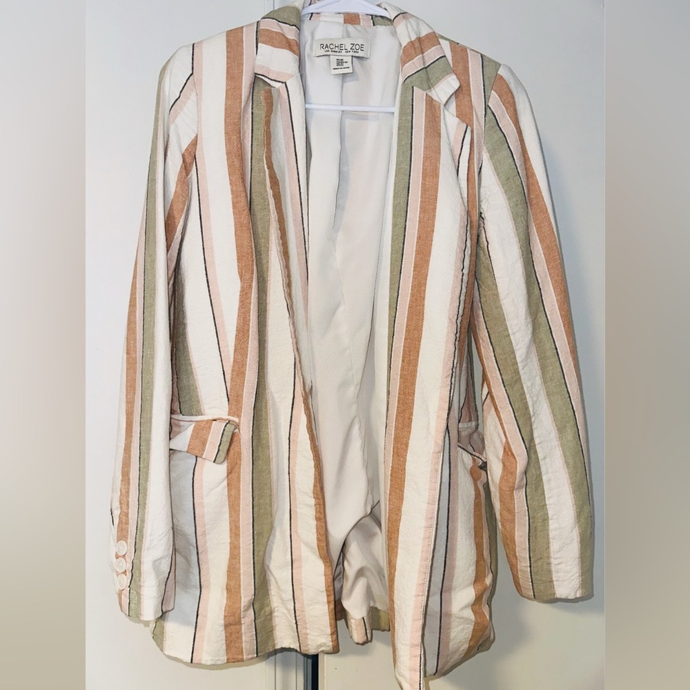 Rachel Zoe Women's Striped Blazer